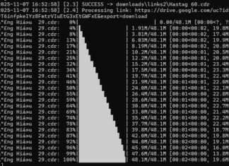 GDRIVE DIR DOWNLOADER – Tải hàng loạt file Google Drive công khai theo danh sách link trong thư mục GDRIVE_DIR_DOWNLOADER.PY - Tải hàng loạt file Google Drive công khai theo danh sách link trong thư mục.