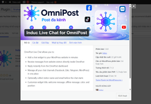 WordPress plugin: lnduc Live Chat for OmniPost