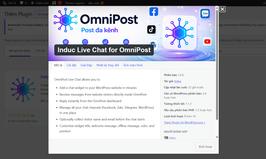 WordPress plugin: lnduc Live Chat for OmniPost